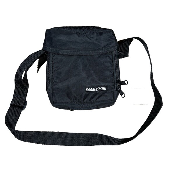 Vintage Case Logic Portable CD Player Padded Case Bag With Strap - Picture 1 of 10